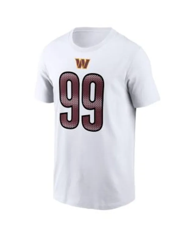 Men's Nike Chase Young Black Washington Commanders Player Name & Number T- Shirt