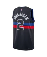 Cade Cunningham Detroit Pistons Nike Classic Edition Swingman Jersey Men  Medium