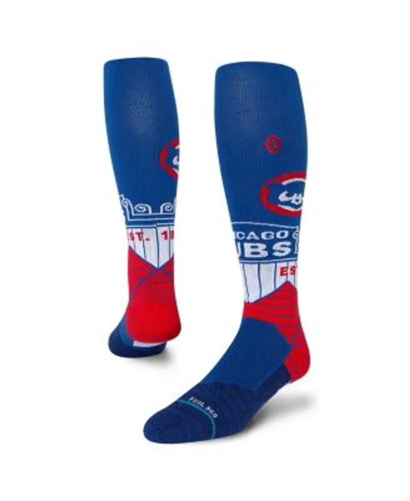 Stance Men's x Reyn Spooner White Chicago Cubs Tri-Blend Crew