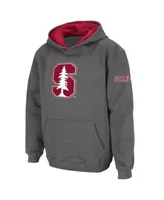 Colosseum Louisville Cardinals Youth Big Logo Pullover Hoodie