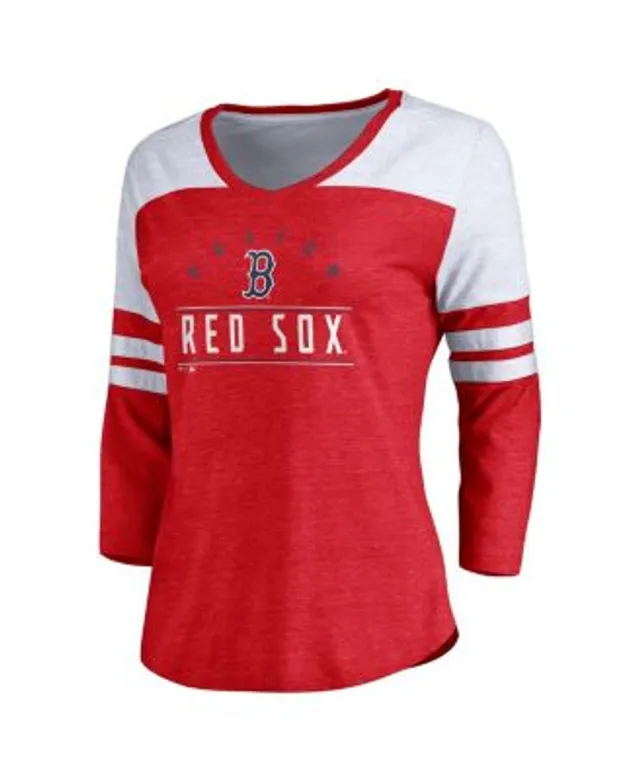 Boston Red Sox Concepts Sport Women's Tri-Blend Long Sleeve T-Shirt -  Heathered Gray