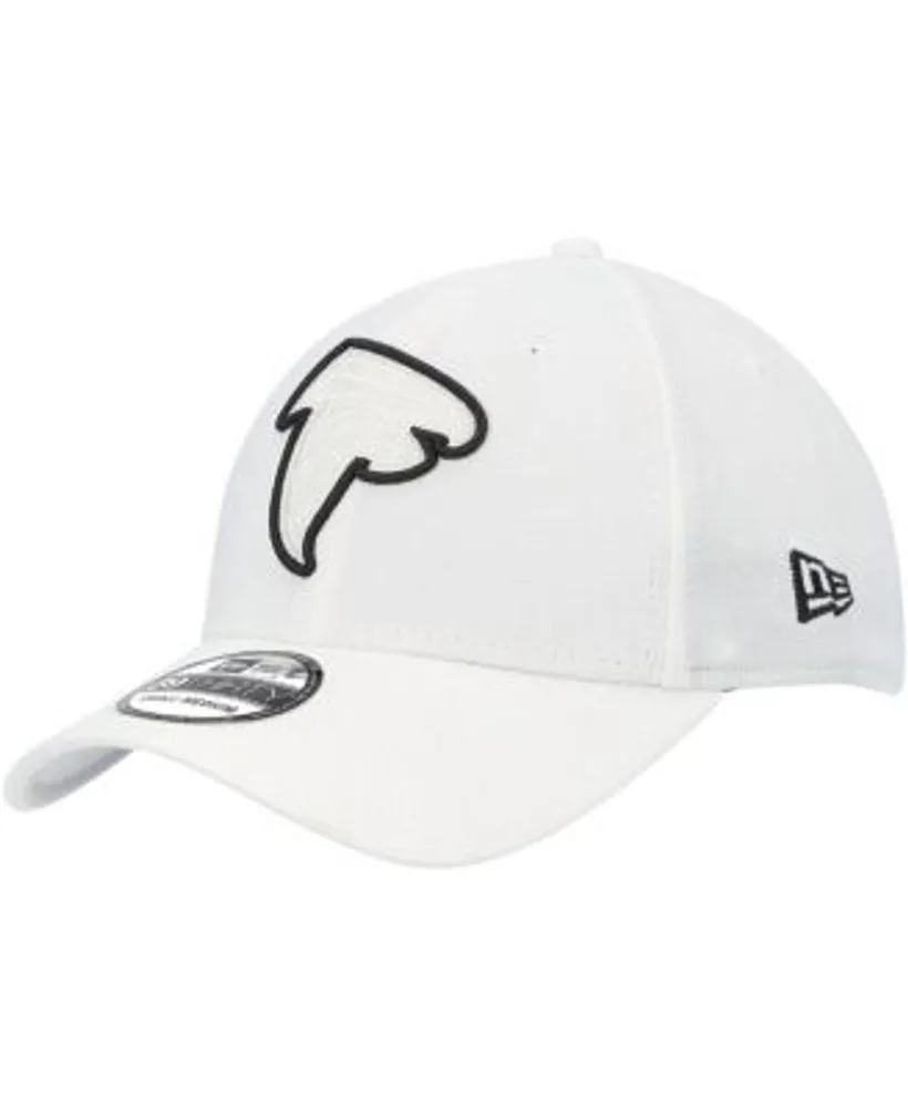 New Era Men's White Atlanta Falcons Team Out 39Thirty Flex Hat