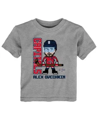 Majestic Men's Alexander Ovechkin Washington Capitals Authentic Stack Name  & Number T-Shirt - Macy's