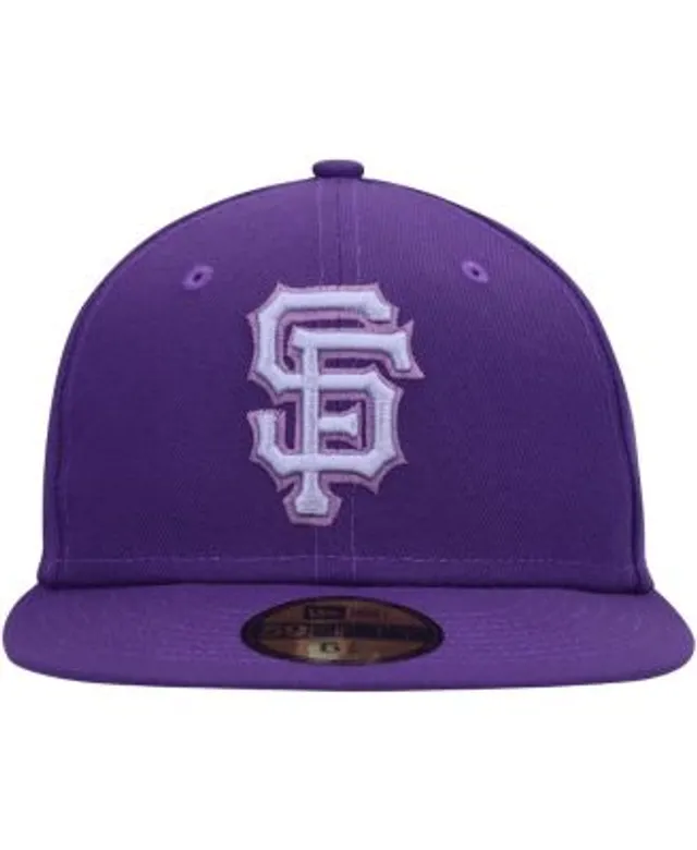 Men's New Era Purple Arizona Diamondbacks Lavender Undervisor 59FIFTY Fitted Hat