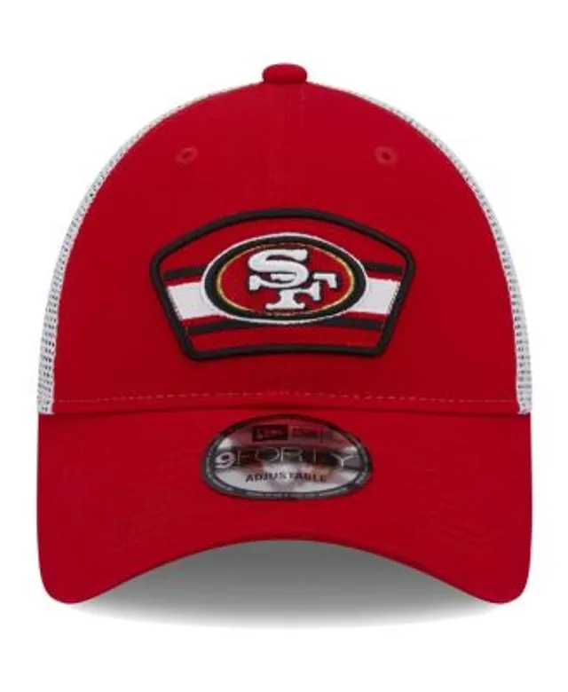 Men's New Era Scarlet/Black San Francisco 49ers Flawless 9FIFTY