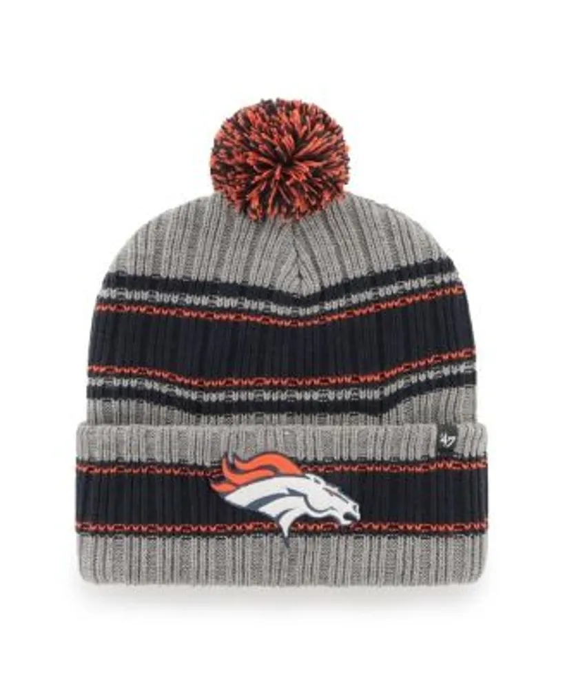 47 Brand Men's Graphite Denver Broncos Rexford Cuffed Knit Hat