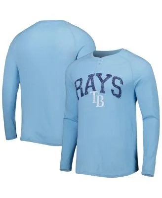 Men's Nike Light Blue Tampa Bay Rays Large Logo Legend Performance T-Shirt Size: Medium