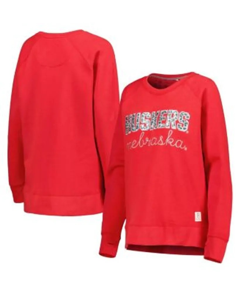 Lids Nebraska Huskers adidas Fashion Pullover Hoodie - Scarlet