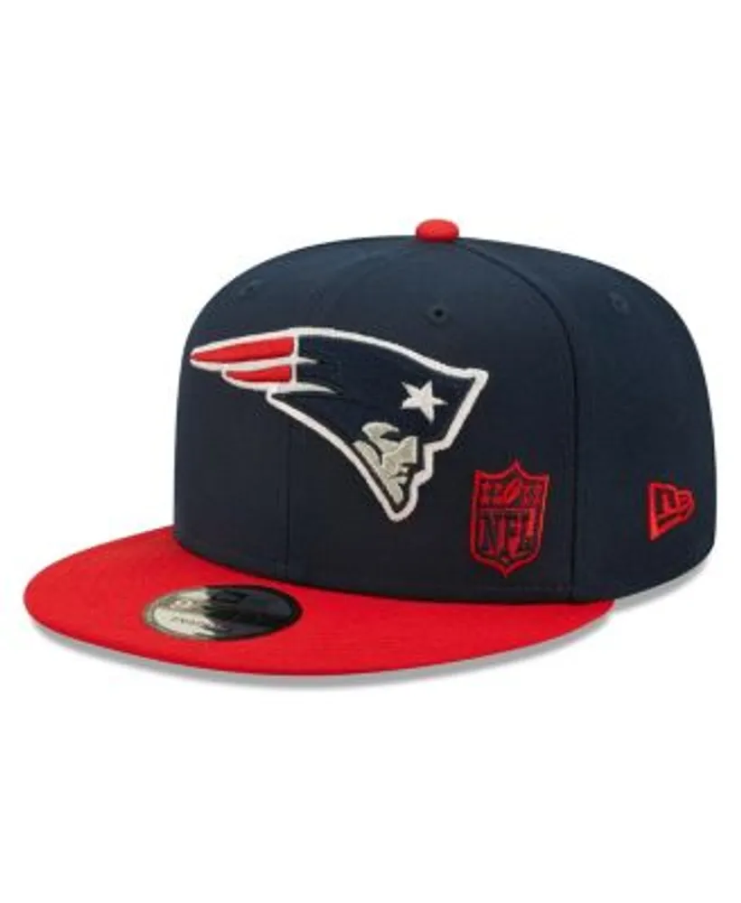 Youth New Era Navy New England Patriots Classic Trucker 9FIFTY Snapback Hat