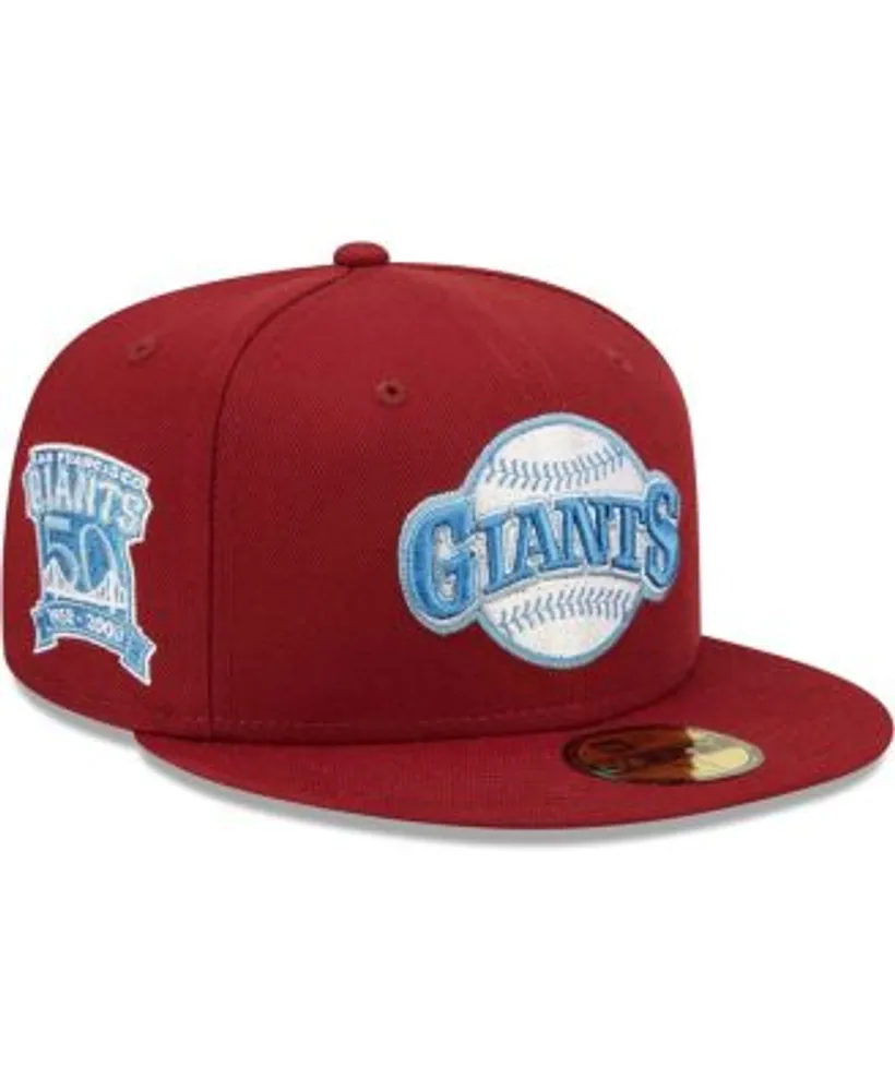 Men's New Era White San Francisco Giants Vice 59FIFTY Fitted Hat