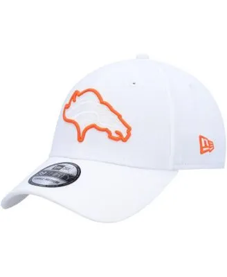 Men's New Era White Denver Broncos Throwback Team Neo 39THIRTY