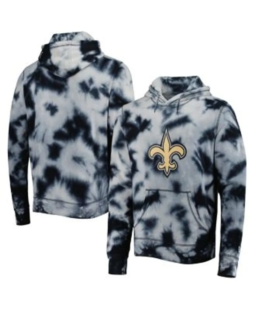 Men's New Era Black New Orleans Saints Current Day Long Sleeve Hoodie  T-Shirt