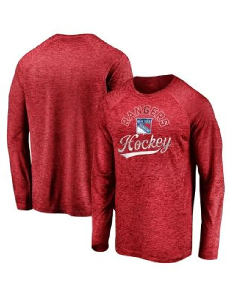 Men's Nike Royal/Red Texas Rangers Game Authentic Collection Performance Raglan Long Sleeve T-Shirt