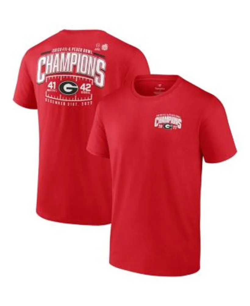 Fanatics Men's Branded Red Georgia Bulldogs College Football