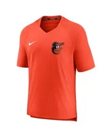 Men's Nike Black Baltimore Orioles Authentic Collection Logo Performance Long Sleeve T-Shirt Size: Small