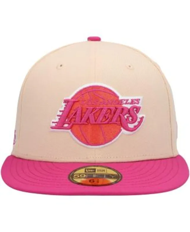 Men's New Era Orange/Pink Los Angeles Dodgers 2020 World Series Mango  Passion 59FIFTY Fitted Hat