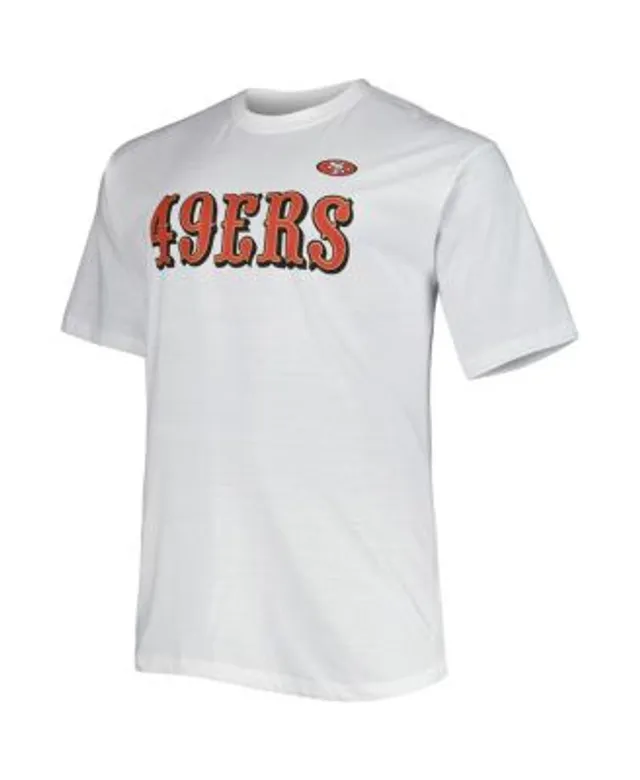 Men's Nike Scarlet San Francisco 49ers Fan Gear Wordmark T-Shirt