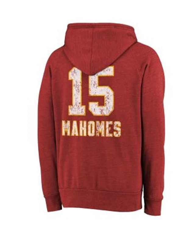 Youth Patrick Mahomes Red Kansas City Chiefs Tie-Dye Name & Number Pullover  Hoodie