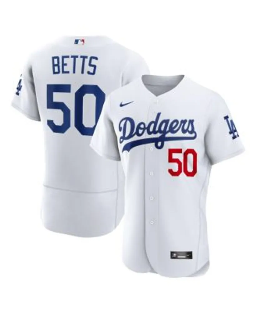 Men's Los Angeles Dodgers Mookie Betts Gray Big & Tall Replica Player Jersey