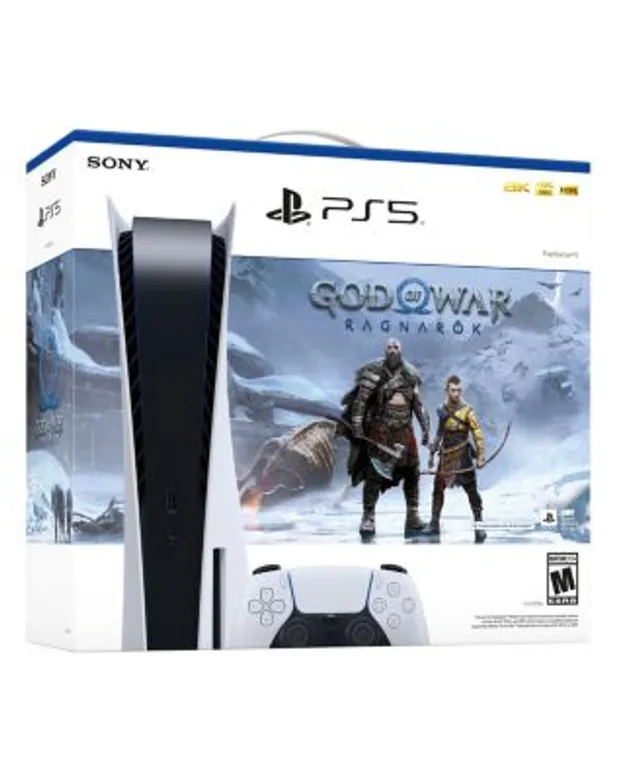 Sony PlayStation 5 Digital GOW Console with Extra Black Dualsense  Controller and Skins Voucher 