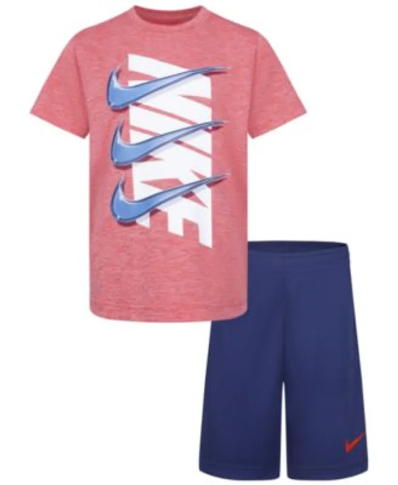 Little Boys 2 Piece Icon T-shirt and Shorts Set