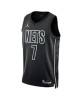 Nike Youth Boys Kevin Durant White Brooklyn Nets 2022/23 Classic Edition  Name and Number T-shirt
