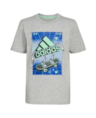 Big Boys Short Sleeve Skater Heather T-shirt