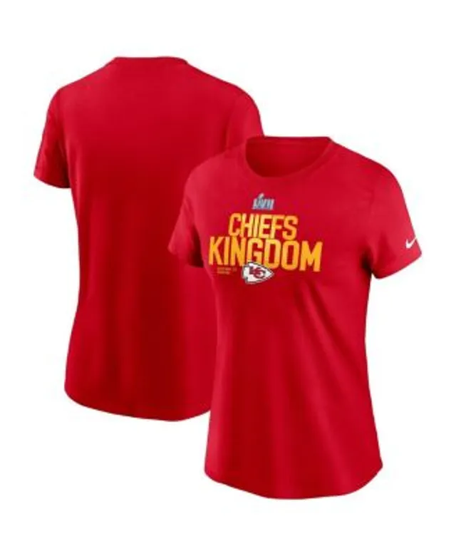 Women's Kansas City Chiefs Super Bowl LVII Champions V-Neck Foam Finger Tee