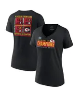 Men's Fanatics Branded Red Kansas City Chiefs Super Bowl LVII Champions Last Standing T-Shirt