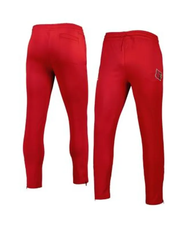 Adidas Men's Red Louisville Cardinals AEROREADY Tapered Pants