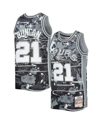 Men's Mitchell & Ness Tim Duncan Black San Antonio Spurs 1998-99 Hardwood  Classics Swingman Jersey