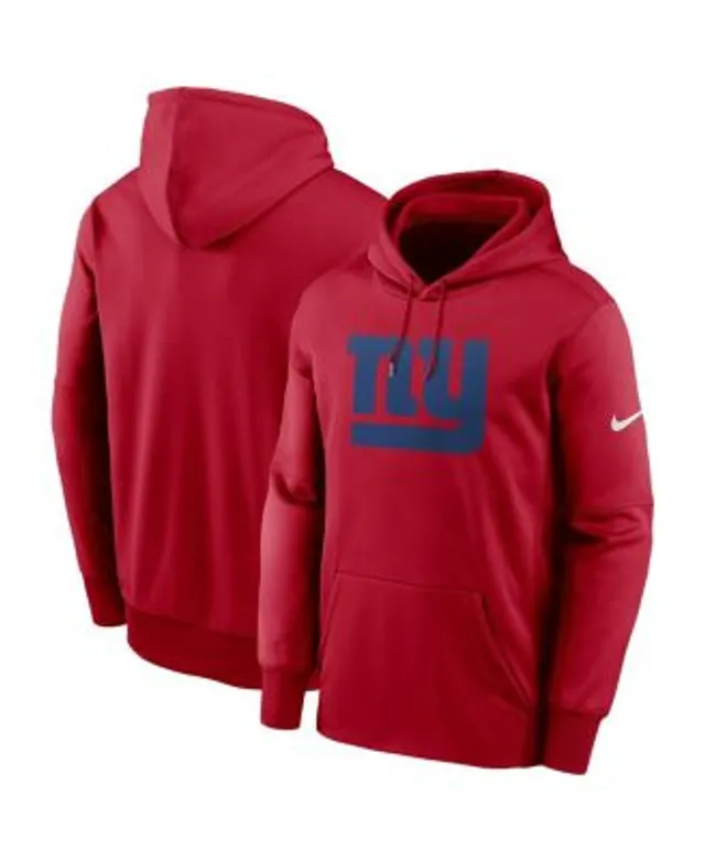 New York Giants Youth Primary Logo Team Color Fleece Pullover Hoodie -  Royal Blue