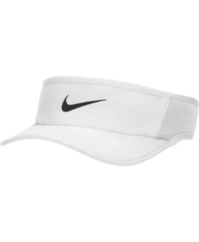 Verniel belofte Intensief Nike Men's White Featherlight Aerobill Performance Visor | Westland Mall