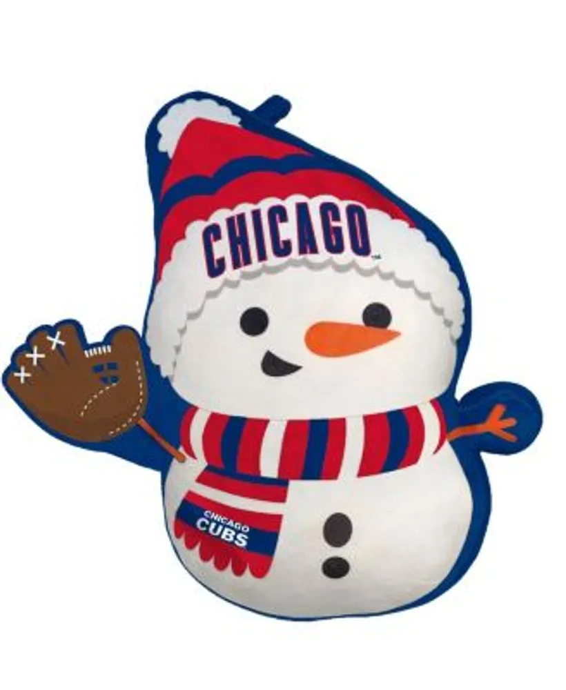 Pegasus Home Fashions Chicago Cubs Holiday Snowman Plushlete