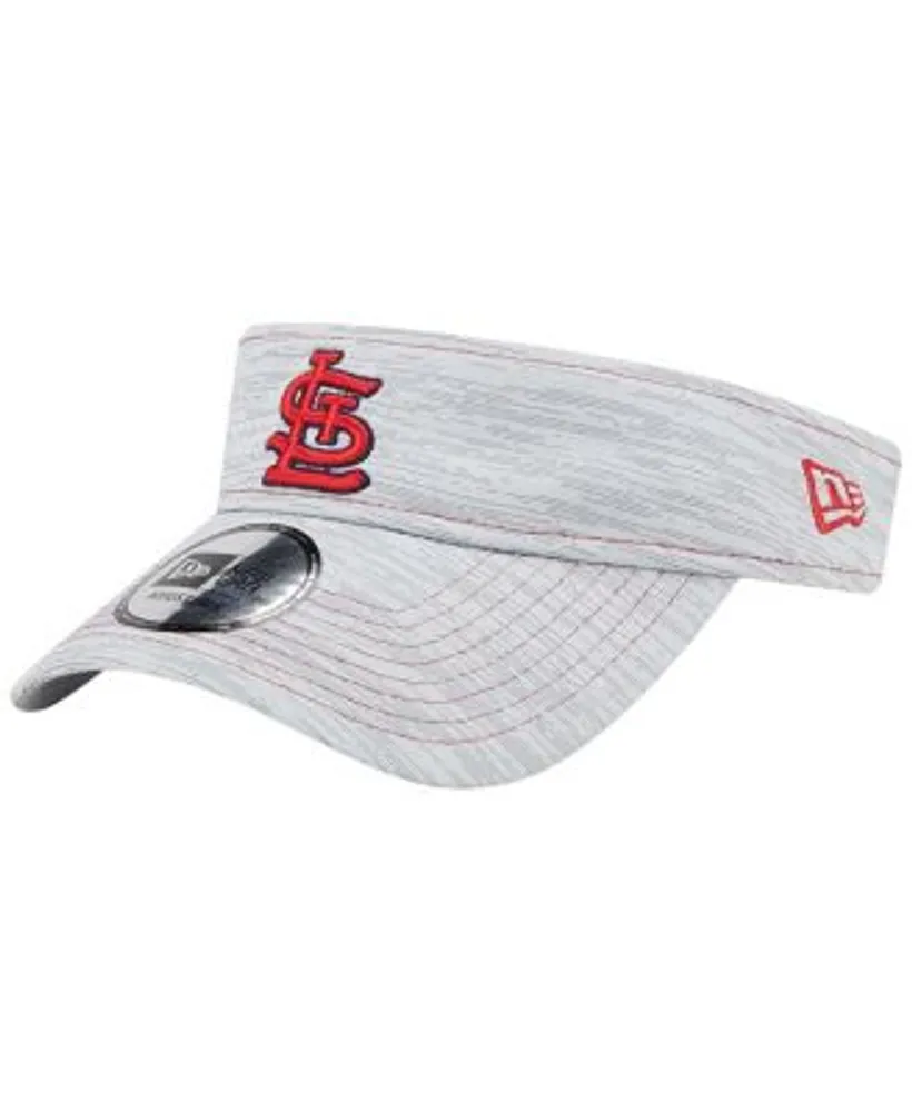 ST LOUIS CARDINALS NEW ERA FIT RED ADJUSTABLE BASEBALL HAT New Era Logo  Strap