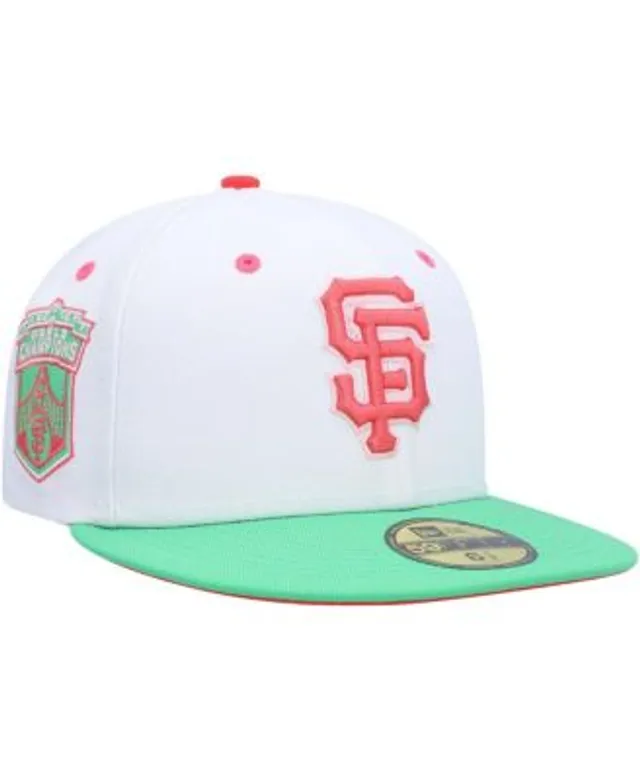 New Era White/Green Arizona Diamondbacks Inaugural Season Watermelon Lolli 59FIFTY Fitted Hat