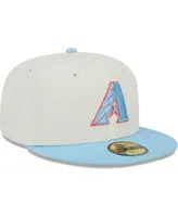 Men's New Era Light Blue/Red Los Angeles Angels Spring Color Two-Tone 59FIFTY Fitted Hat