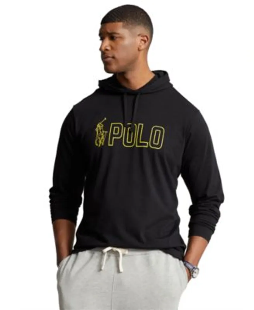 Polo Ralph Lauren Mens Big & Tall Luxury Jersey Pullover 4XB, Men's, Black