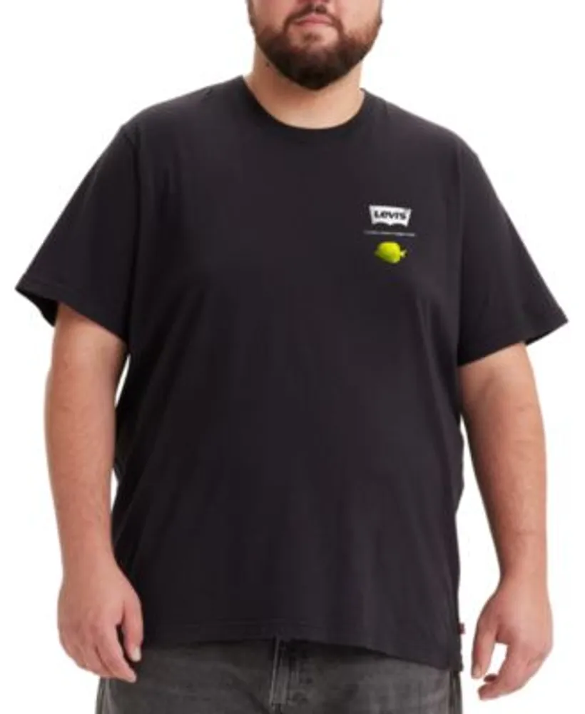 Relaxed Fit Tee (big & Tall) - Black