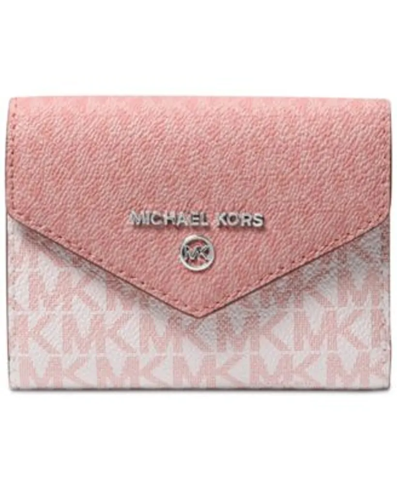  Michael Kors Jet Set Charm Large Trifold Wallet Black One Size  : Clothing, Shoes & Jewelry