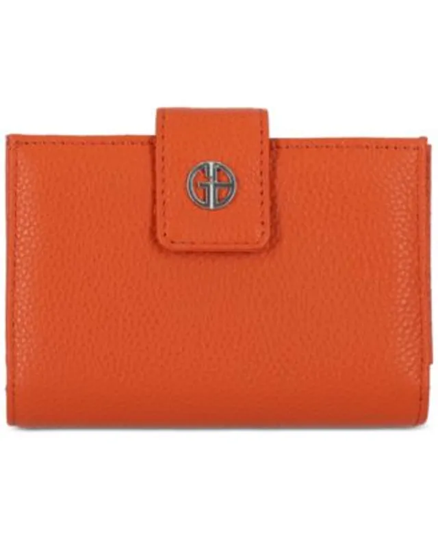 Giani Bernini Softy Leather Crossbody Wallet, Created For Macy's