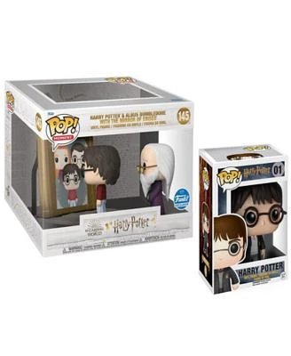 Harry Potter Collector Set, Exclusive Harry Potter Mirror of Erised Movie Moment And Harry Potter Pop