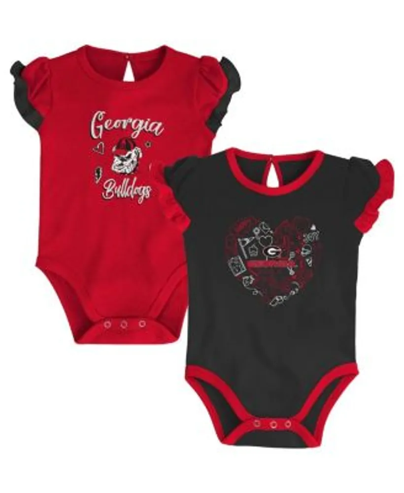 Dallas Cowboys Girls Newborn & Infant All The Love Bodysuit, Bib & Booties  Set - Navy/Heathered