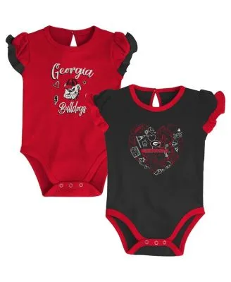 Outerstuff Newborn & Infant Navy/Heathered Gray Chicago Bears Born to Win Two-Pack Long Sleeve Bodysuit Set