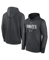 Nike Men's Heathered Charcoal, Black Las Vegas Raiders Performance Hoodie T-Shirt - Heathered Charcoal, Black