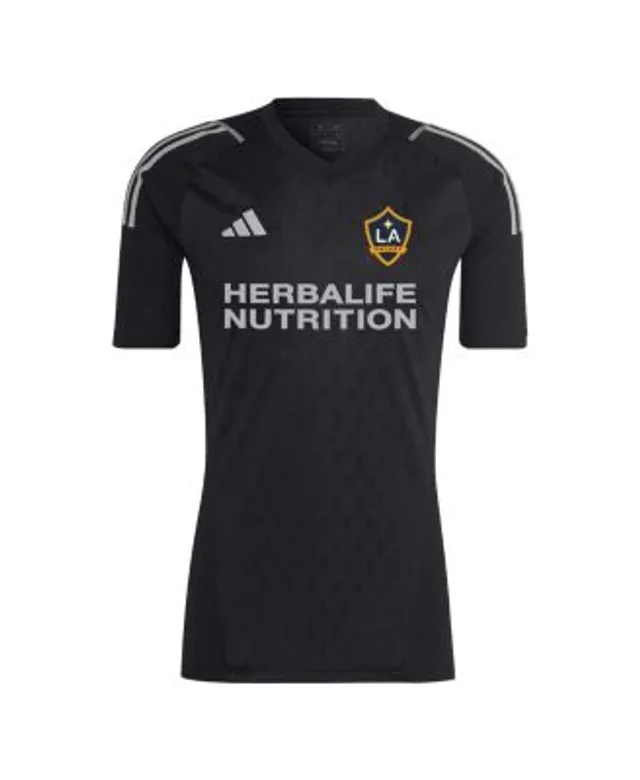 adidas Men's adidas Black LA Galaxy 2023 Replica Goalkeeper Jersey