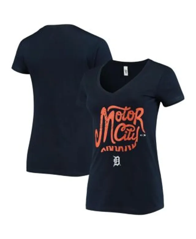 breakingt Men's Navy Detroit Tigers Local T-Shirt Size: Large