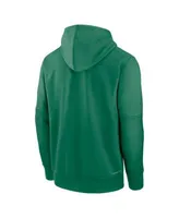 Nike Men's Kelly Green Oakland Athletics Authentic Collection Pregame  Performance Pullover Hoodie