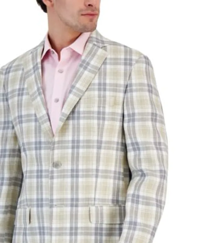 Lauren Ralph Lauren Men's Wool Classic-Fit Ultraflex Stretch Check Blazer -  Macy's