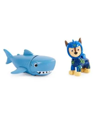 Aqua Pups Chase and Shark Action Figures Set